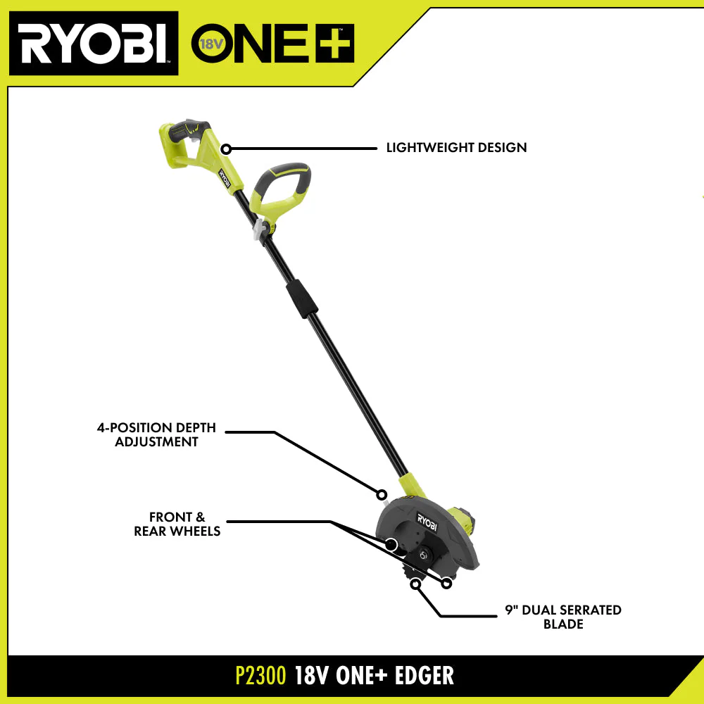 18V ONE+ 9" Edger - Image 2