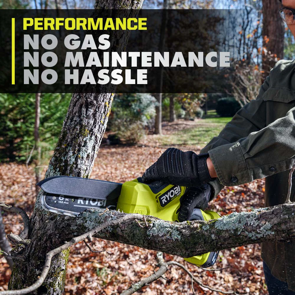18V ONE+ HP Compact Brushless 6" Pruning Chainsaw - Image 5