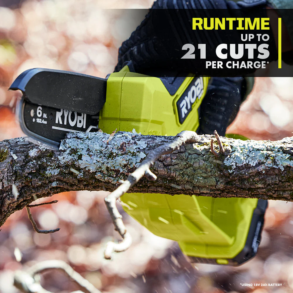 18V ONE+ HP Compact Brushless 6" Pruning Chainsaw - Image 6