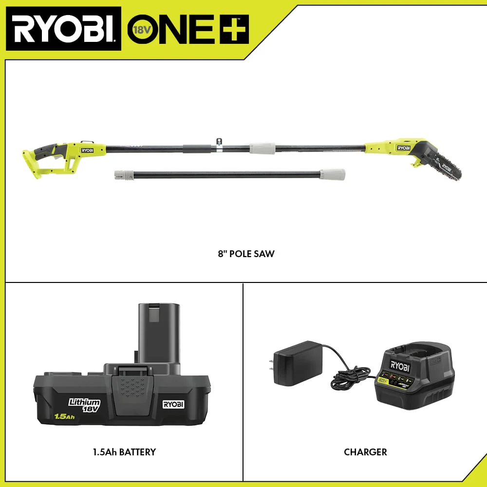 18V ONE+ 8" Pole Saw Kit - Image 7