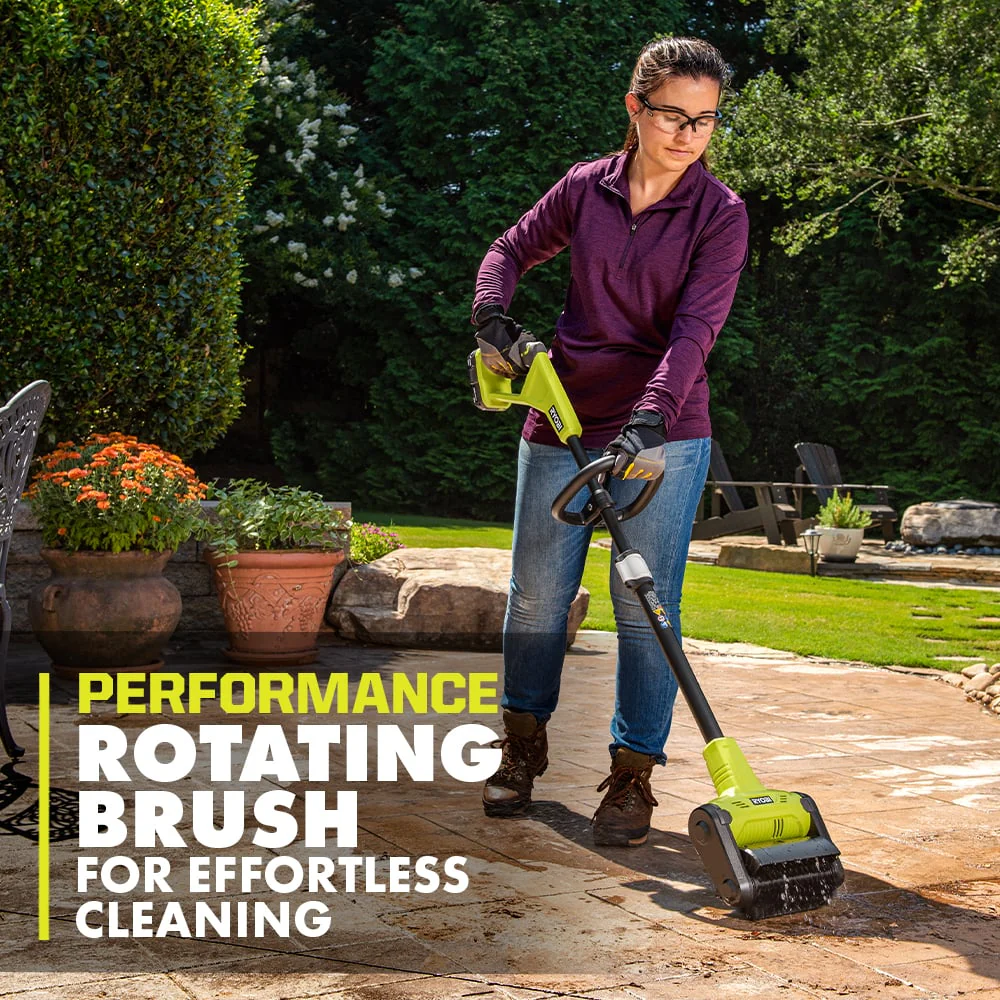 18V ONE+ Cordless Outdoor Patio Sweeper Kit - Image 5