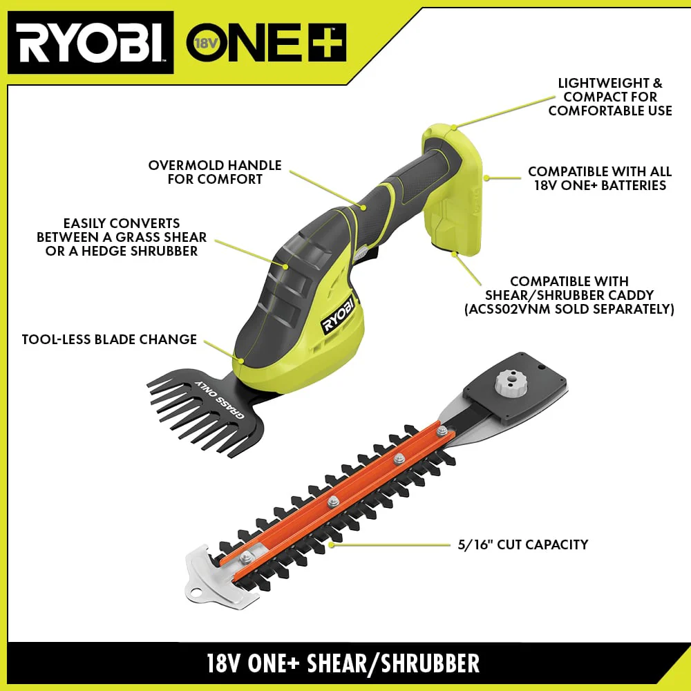 18V ONE+ Shear Shrubber Kit - Image 5