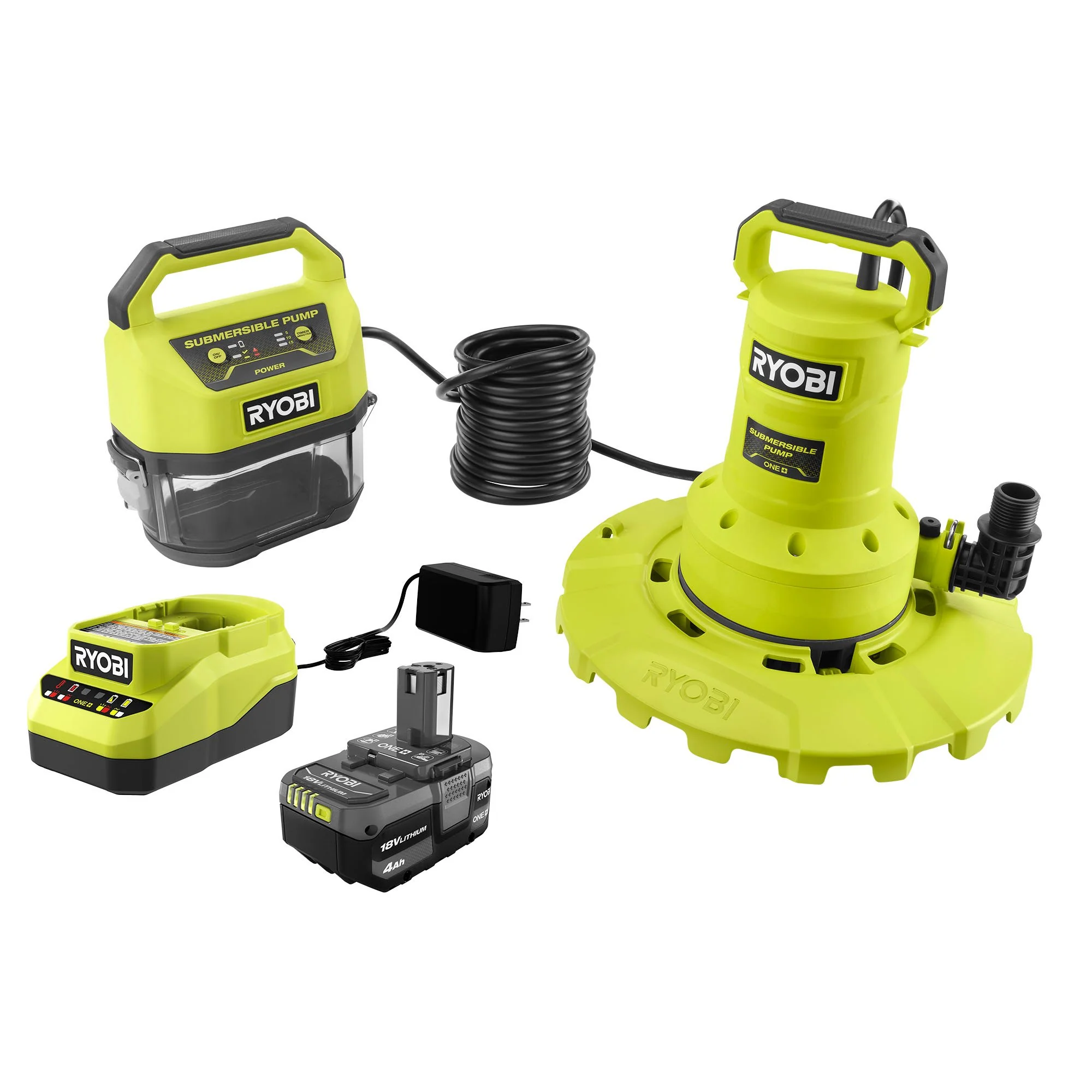 18V ONE+ Water Submersible Transfer Pump Kit