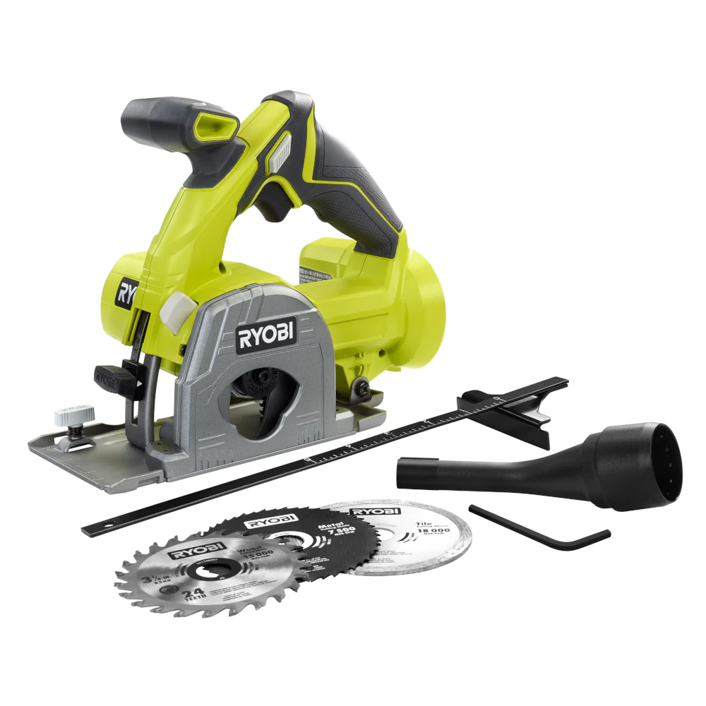 18V ONE+ 3-3/8" Multi-Material Plunge Saw Kit - Image 2