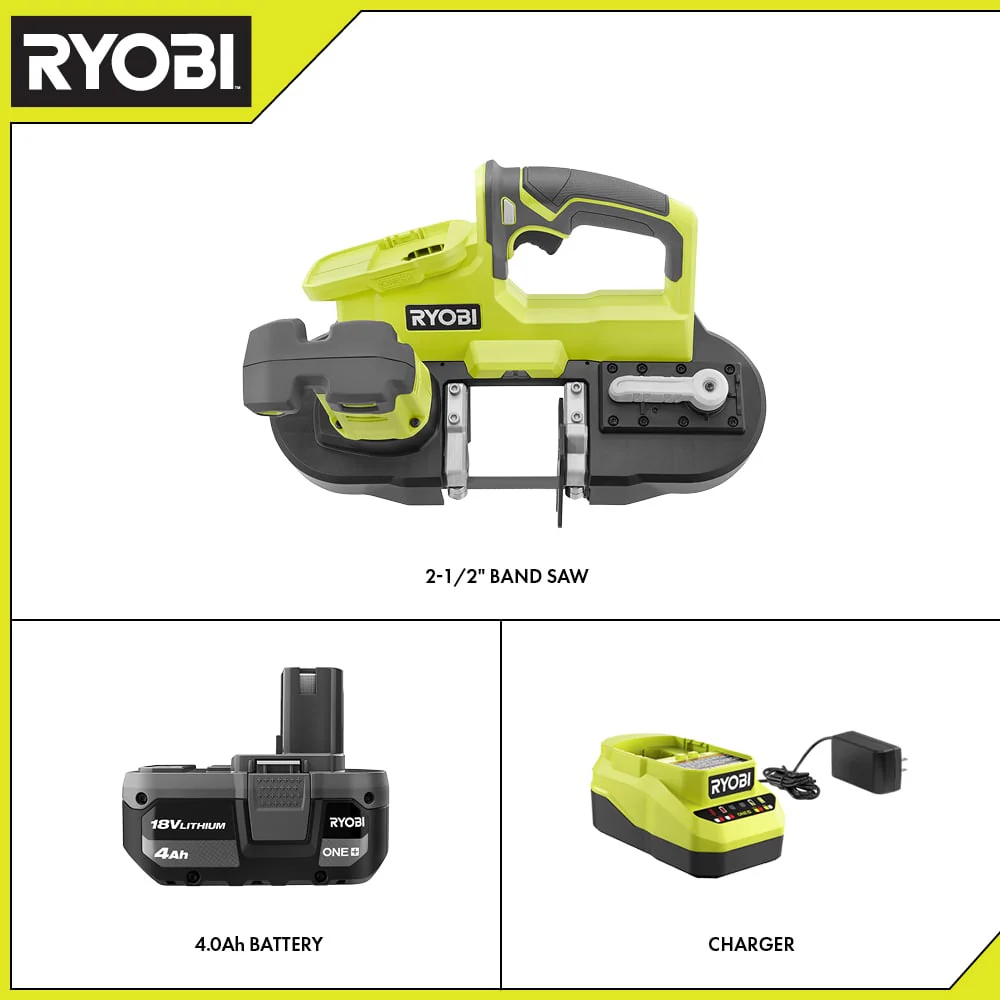18V ONE+ 2-1/2" Compact Band Saw Kit - Image 5