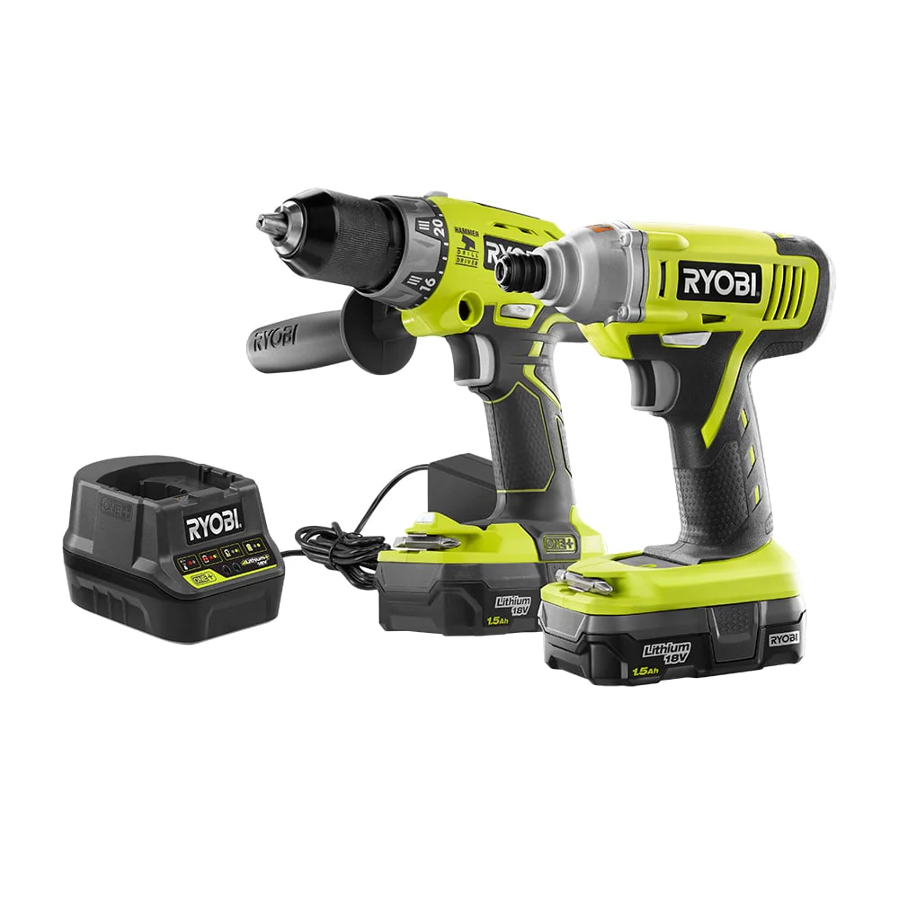 18V ONE+ Hammer Drill and Impact Driver Combo Kit