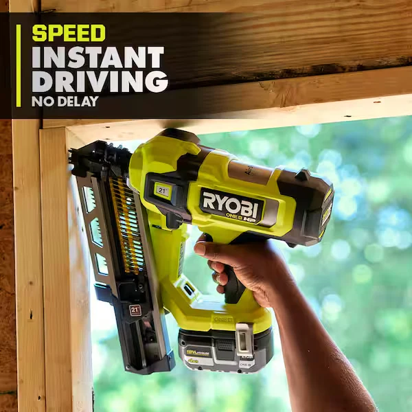 18V ONE+ HP Brushless AirStrike 21 Degree Framing Nailer Kit - Image 2