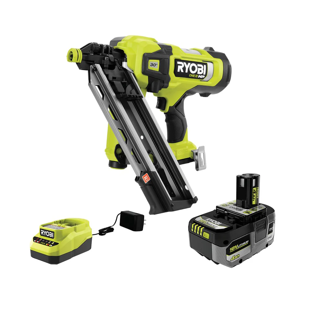 18V ONE+ HP Brushless AirStrike 30 Degree Framing Nailer Kit