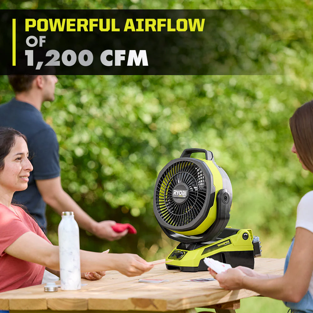 18V ONE+ Hybrid 9" Oscillating Fan - Image 3