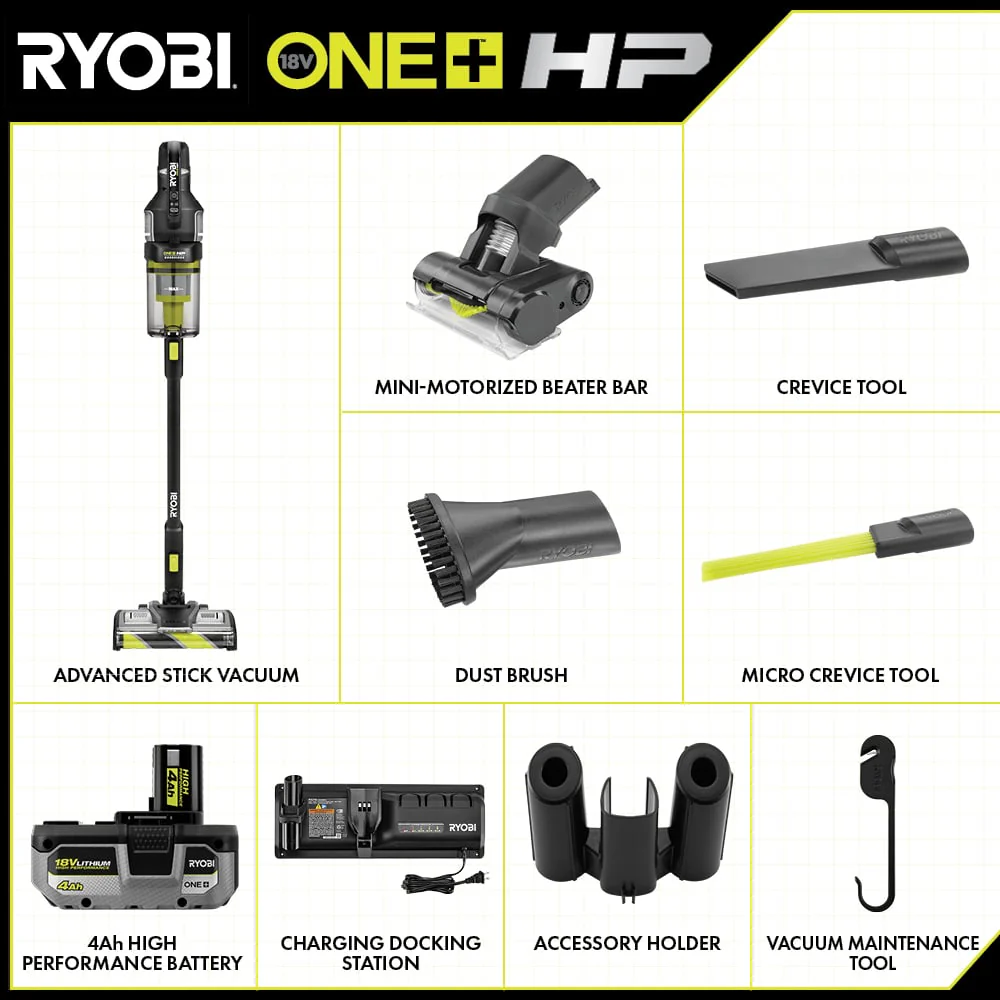 18V ONE+ HP Brushless Advanced Stick Vacuum Kit - Image 2
