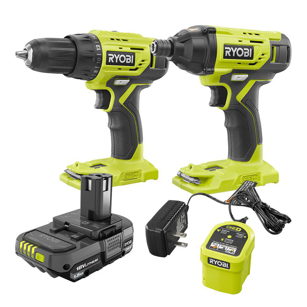 18V ONE+ 1/2" Drill/Driver and 1/4" Impact Driver Combo Kit