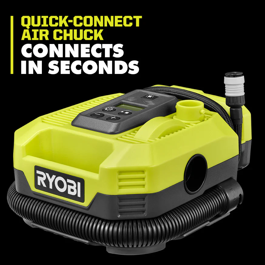 18V ONE+ Dual Function Digital Inflator/Deflator Kit - Image 10