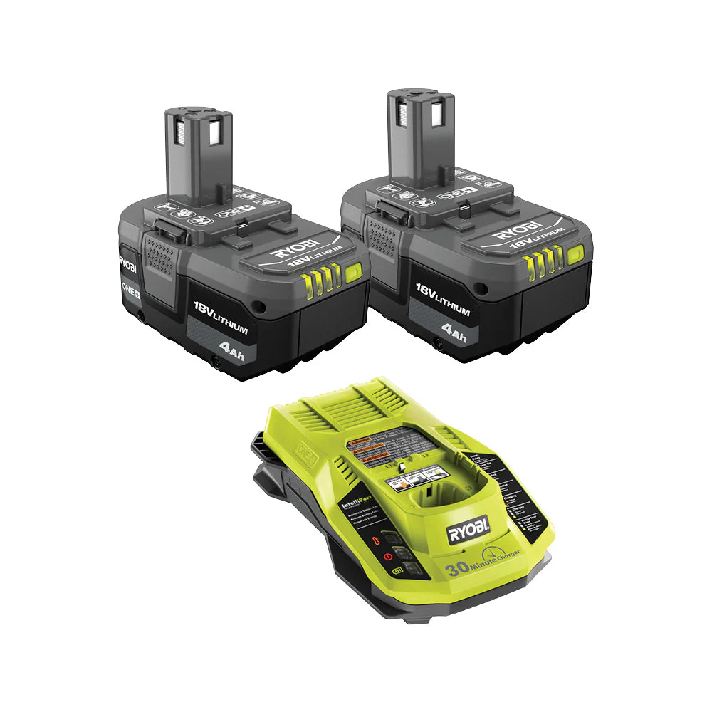 18V ONE+ 4Ah Battery (2-Pack) Starter Kit
