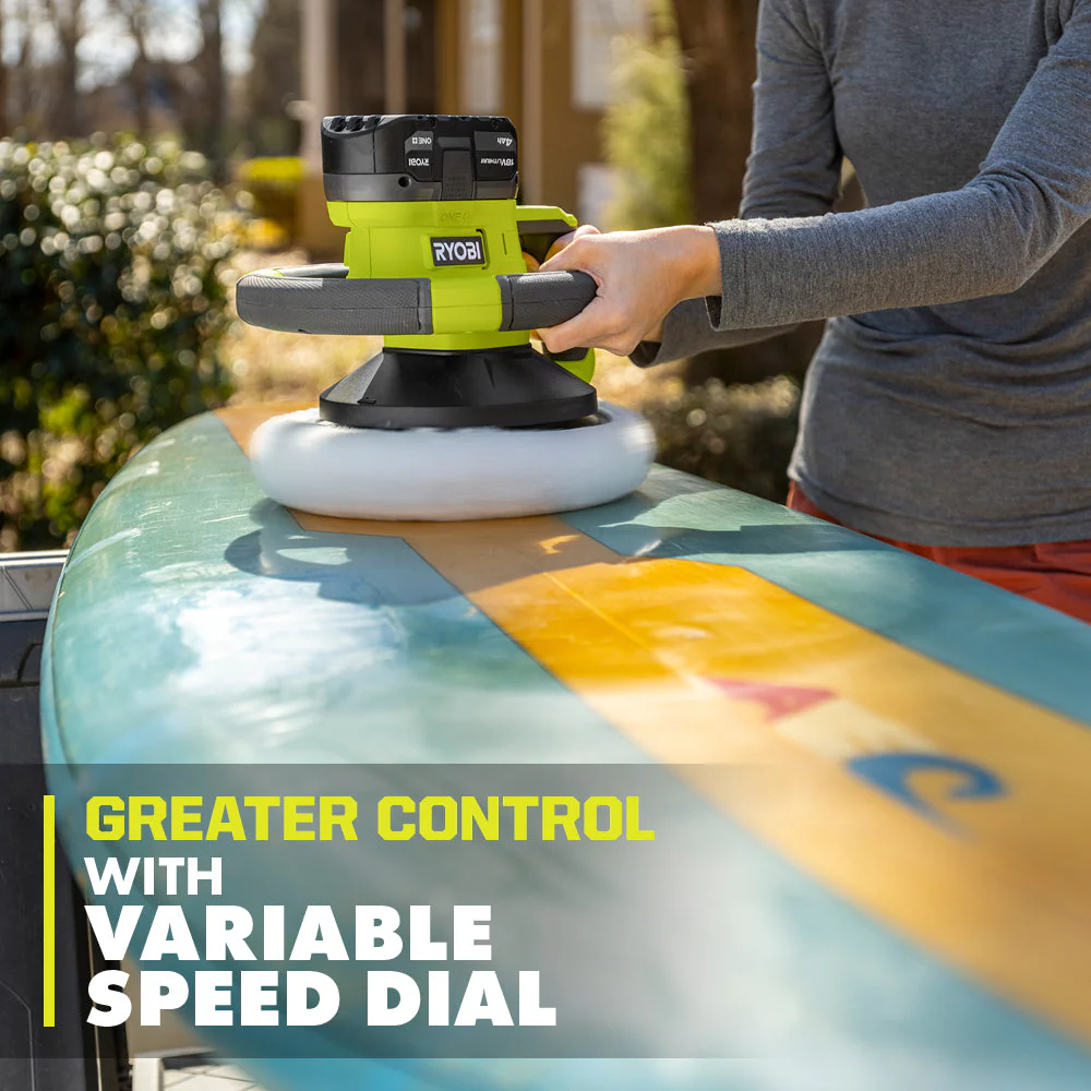 18V ONE+ 10" Variable Speed Random Orbit Buffer - Image 2