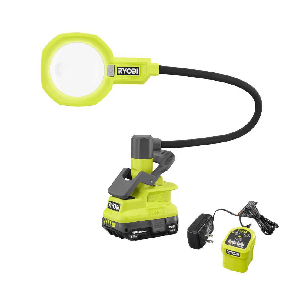 18V ONE+ LED Magnifying Clamp Light Kit