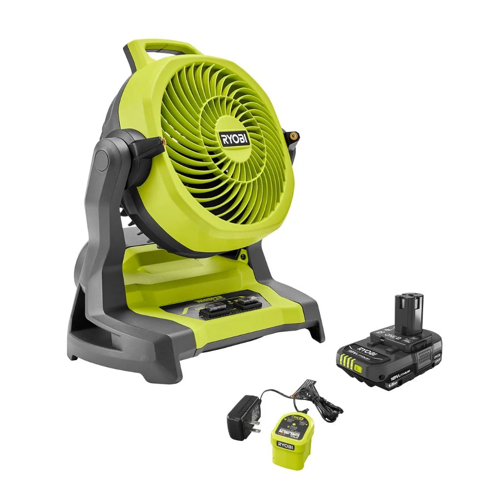 18V ONE+ WHISPER SERIES 7.5" Bucket Top Misting Fan Kit