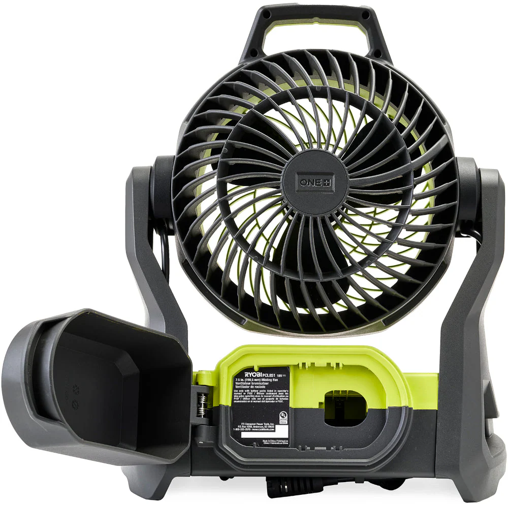 18V ONE+ WHISPER SERIES 7.5" Bucket Top Misting Fan Kit - Image 4