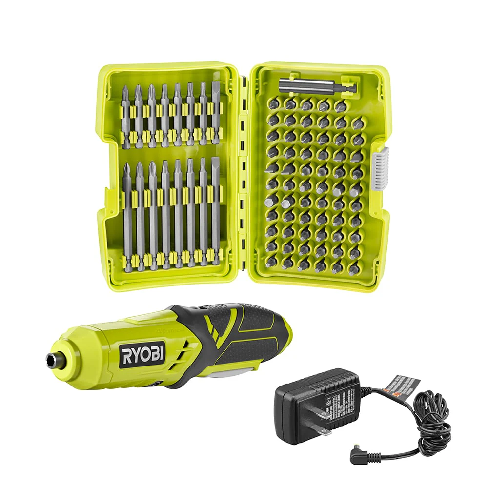 4V Screwdriver & 82 PC Accessory Kit