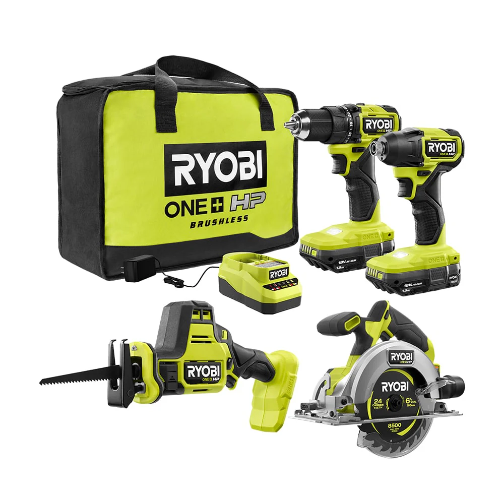 18V ONE+ HP Compact Brushless 4-Tool Combo Kit
