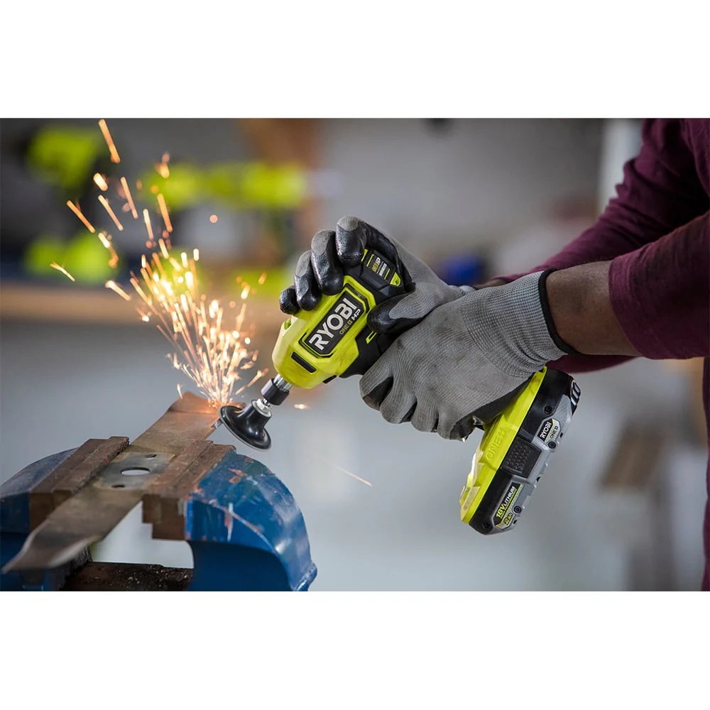 18V ONE+ HP Compact Brushless 1/4" Right Angle Die Grinder - Image 4