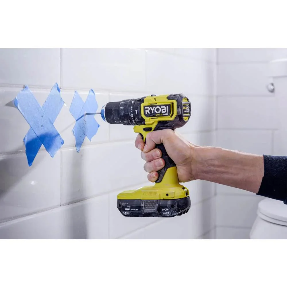 18V ONE+ HP Compact Brushless 1/2" Hammer Drill Kit - Image 6