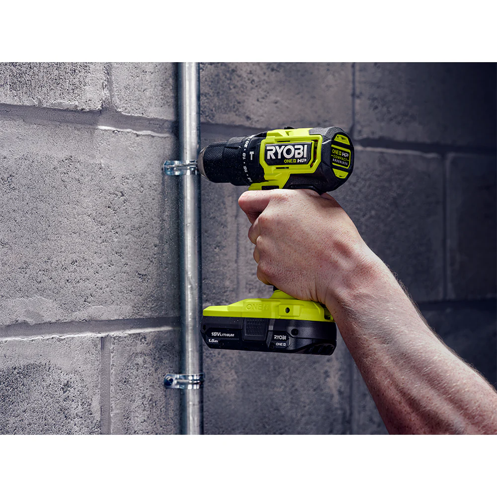 18V ONE+ HP Compact Brushless 1/2" Hammer Drill Kit - Image 4