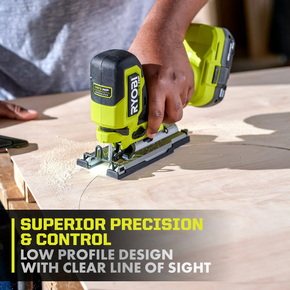 18V ONE+ HP Compact Brushless Barrel Grip Jig Saw Kit - Image 3