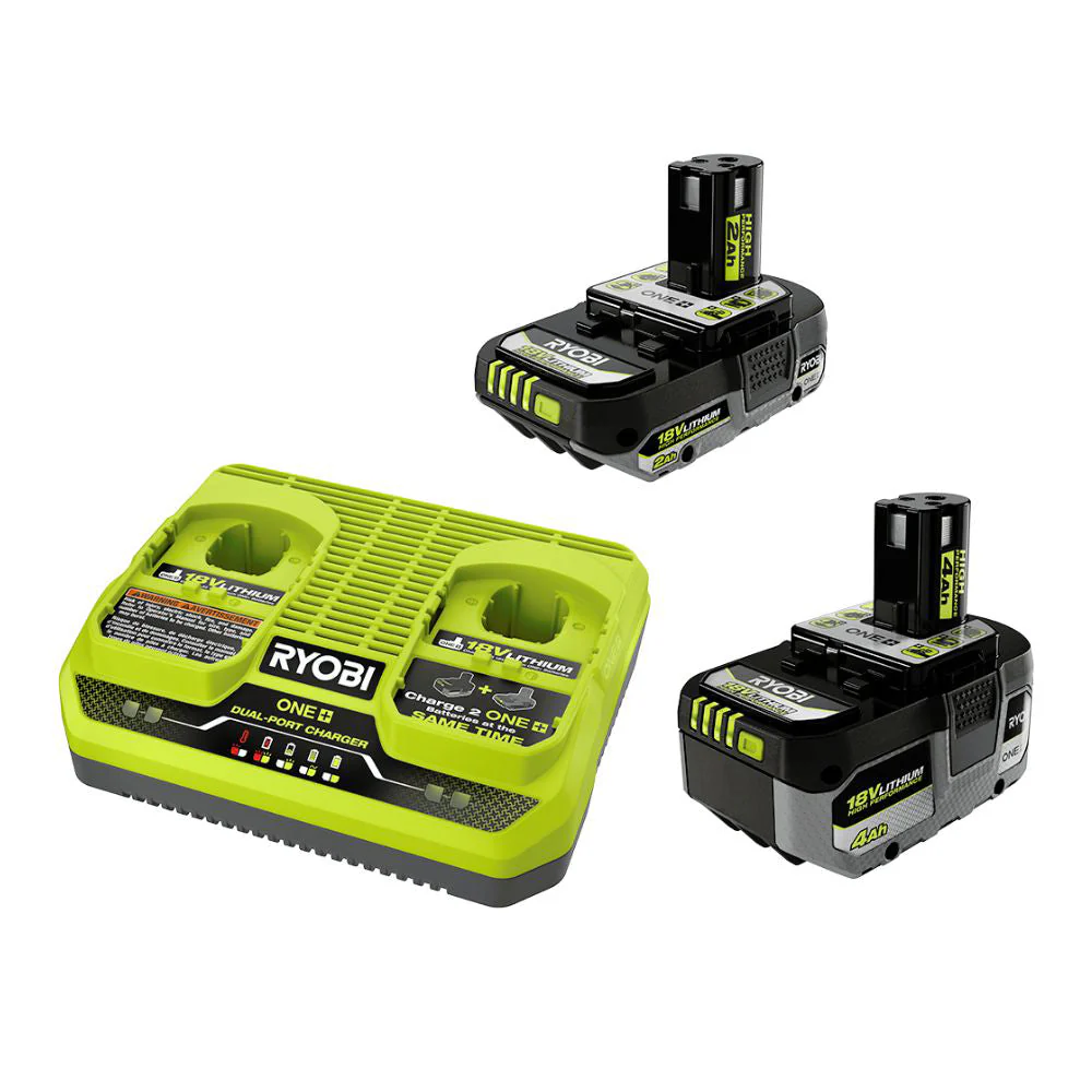 18V ONE+ 2Ah and 4Ah High Performance Battery Starter Kit