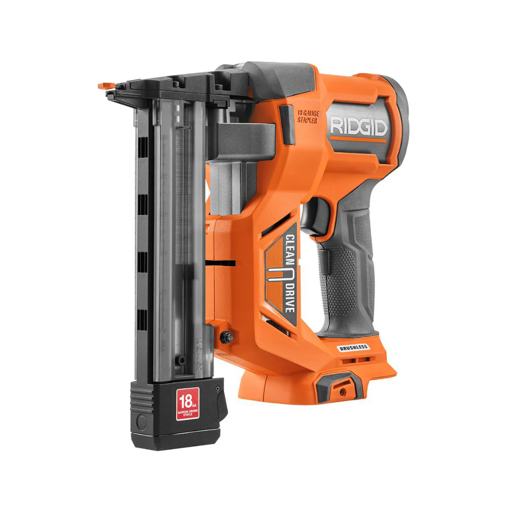18V Brushless 18GA Narrow Crown Stapler