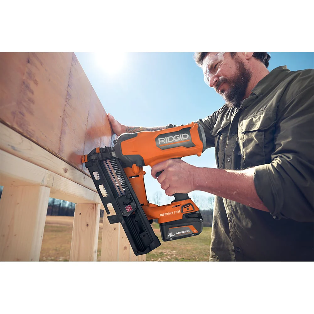 18V Brushless 21 Degree Framing Nailer - Image 5