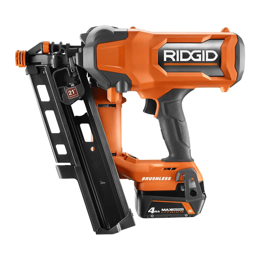 18V Brushless 21 Degree Framing Nailer Kit