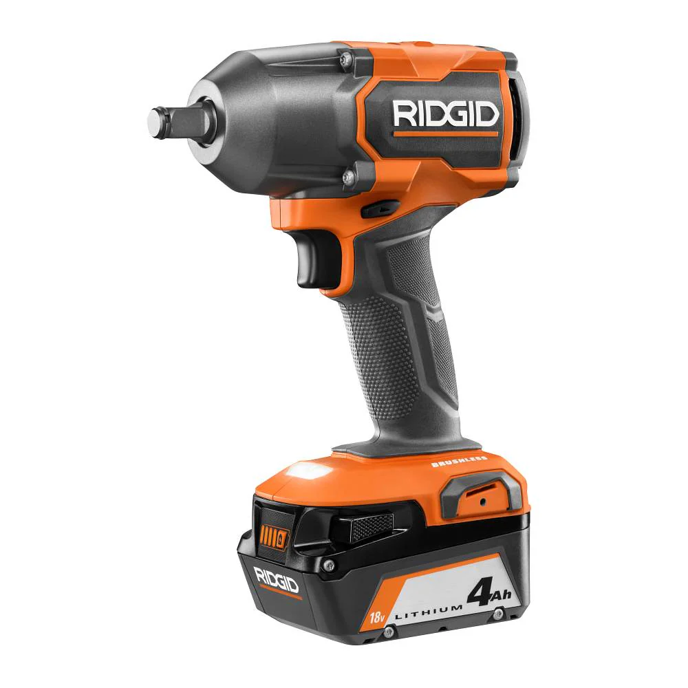 18V Brushless 1/2" Mid-Torque Impact Wrench Kit