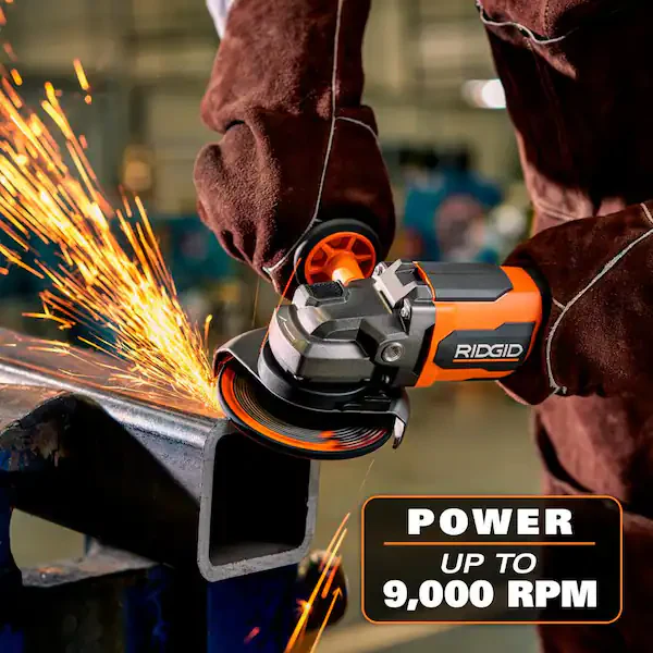 18V Brushless 4-1/2" Paddle Switch Angle Grinder Kit - Image 3