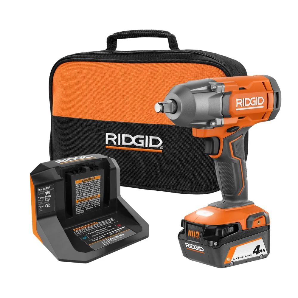 18V 3-Speed 1/2" Impact Wrench Kit