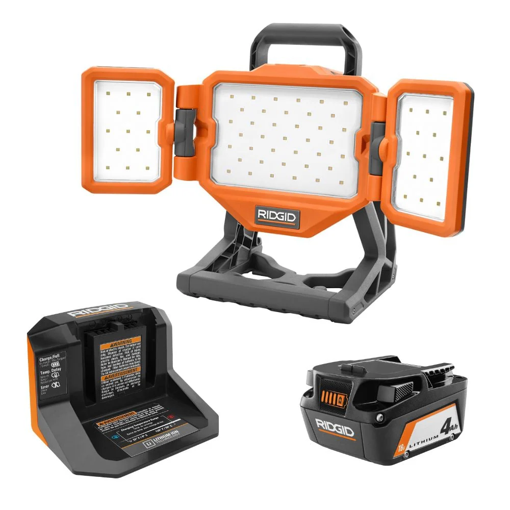 18V Hybrid LED Panel Light Kit