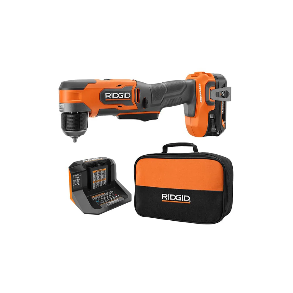 18V SubCompact Brushless 3/8" Right Angle Drill Kit