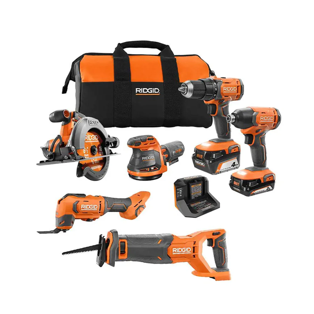 18V 6-Tool Combo Kit