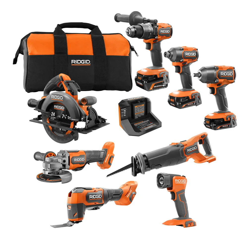 18V Brushless 8-Tool Combo Kit