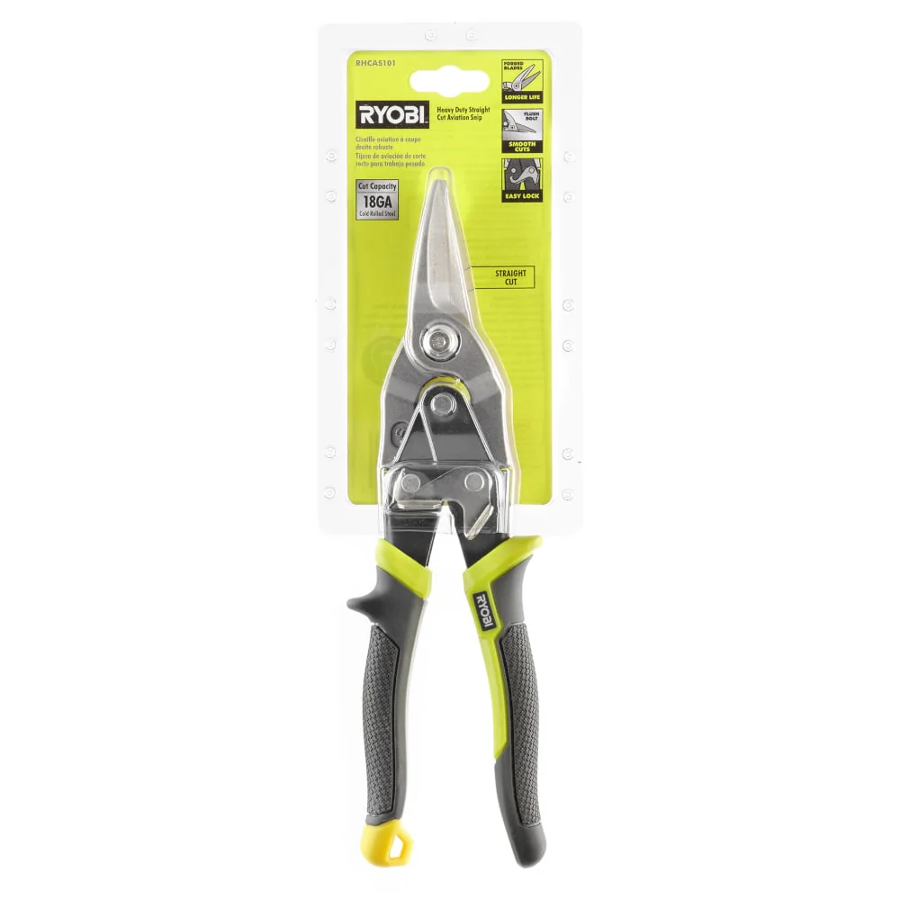 Heavy Duty Straight Cut Aviation Snips - Image 2