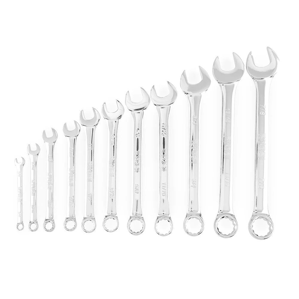 11 PC. SAE Combination Wrench Set