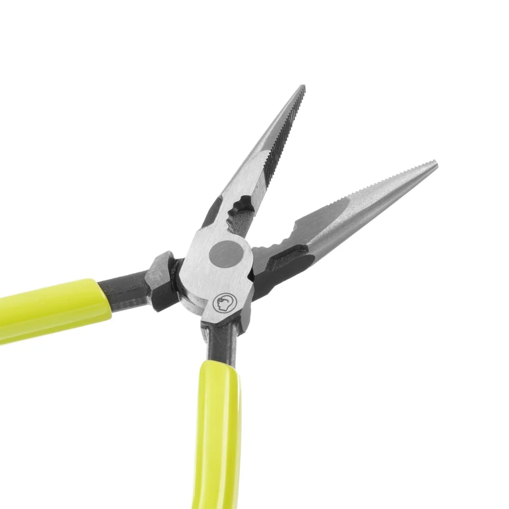 6" High Leverage Long Nose Pliers - Image 3