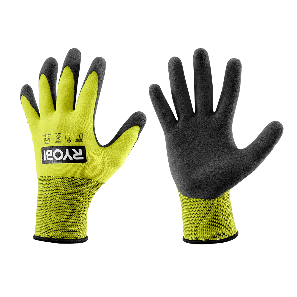 Cut Resistant Nitrile Dipped Gloves (Large)