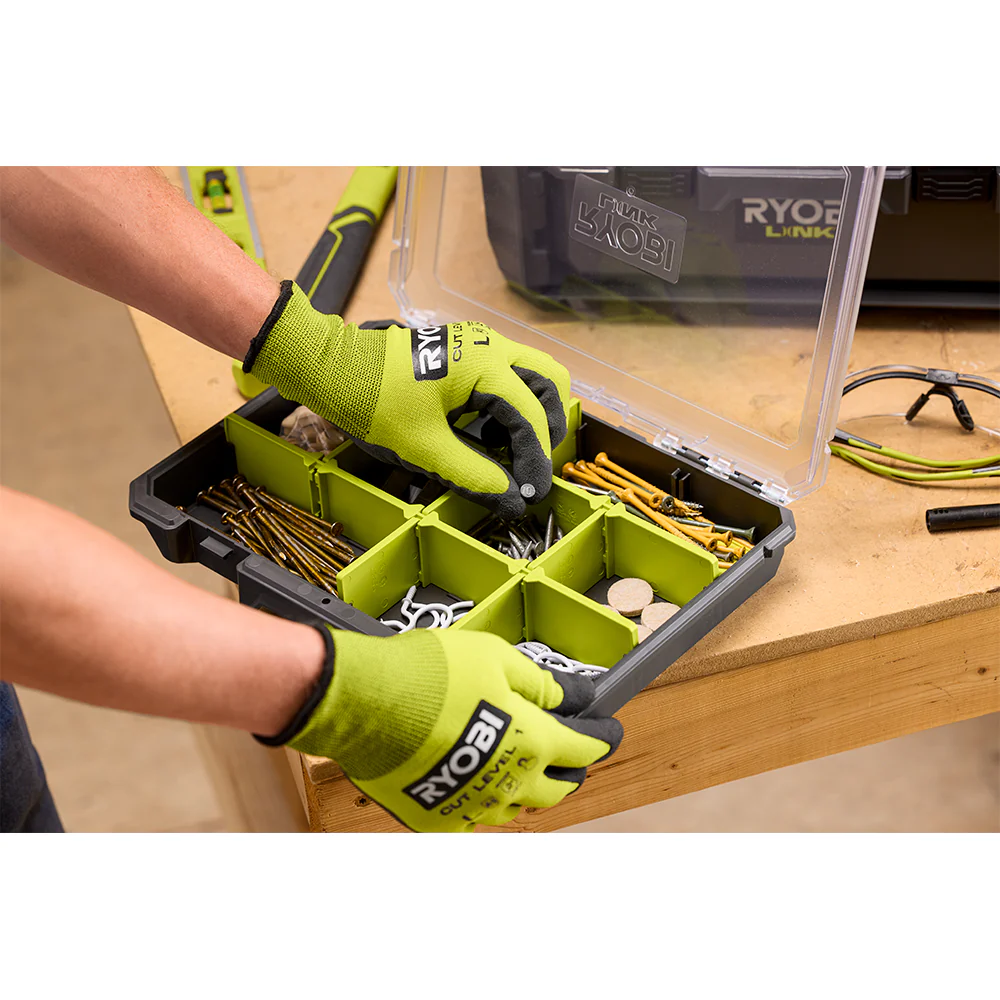 Cut Resistant Nitrile Dipped Gloves (Large) - Image 3