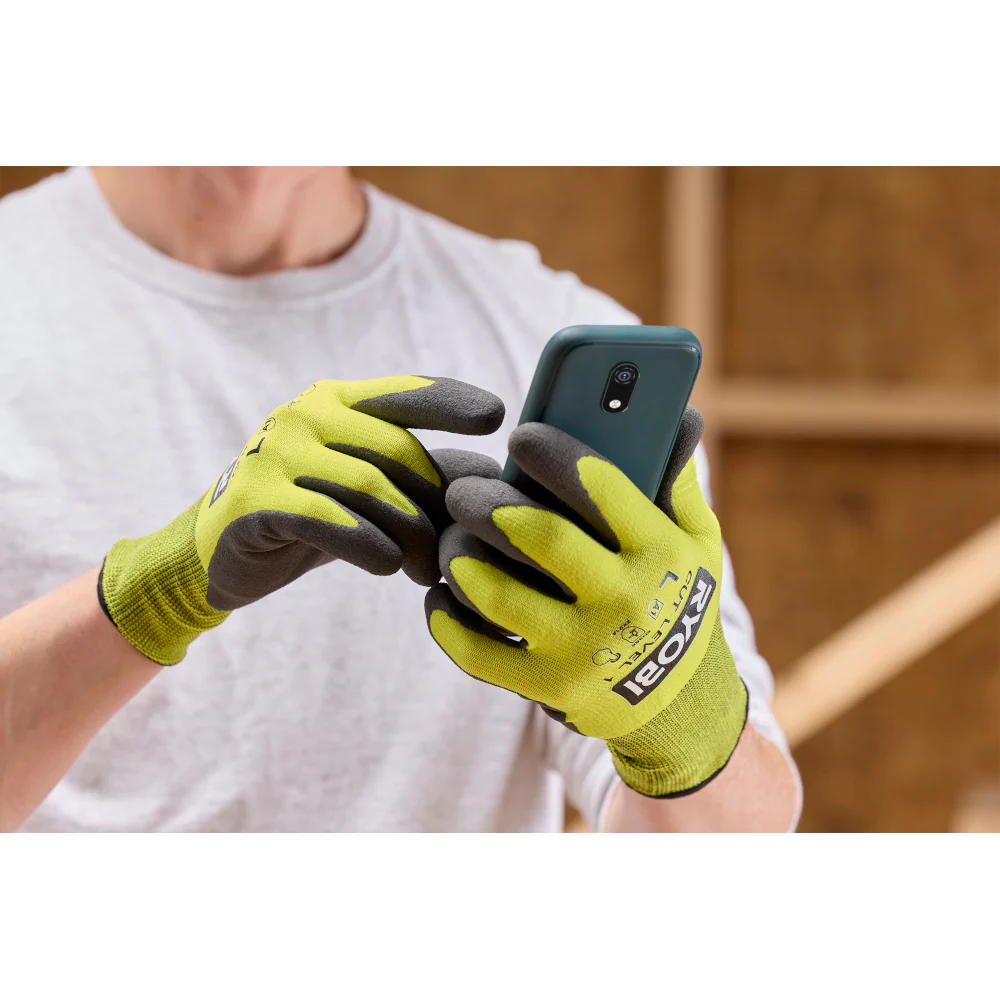Cut Resistant Nitrile Dipped Gloves (Large) - Image 5