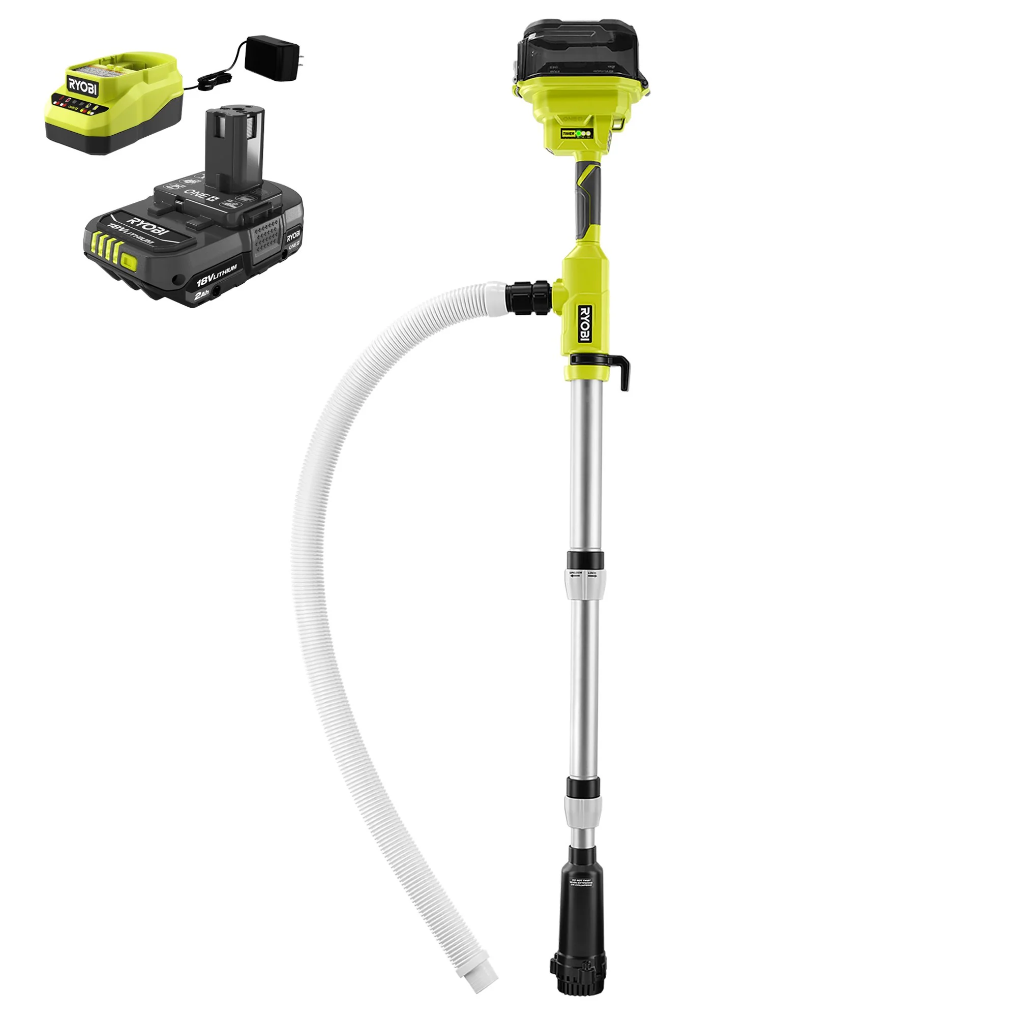 18V ONE+ Telescoping Pole Pump Kit