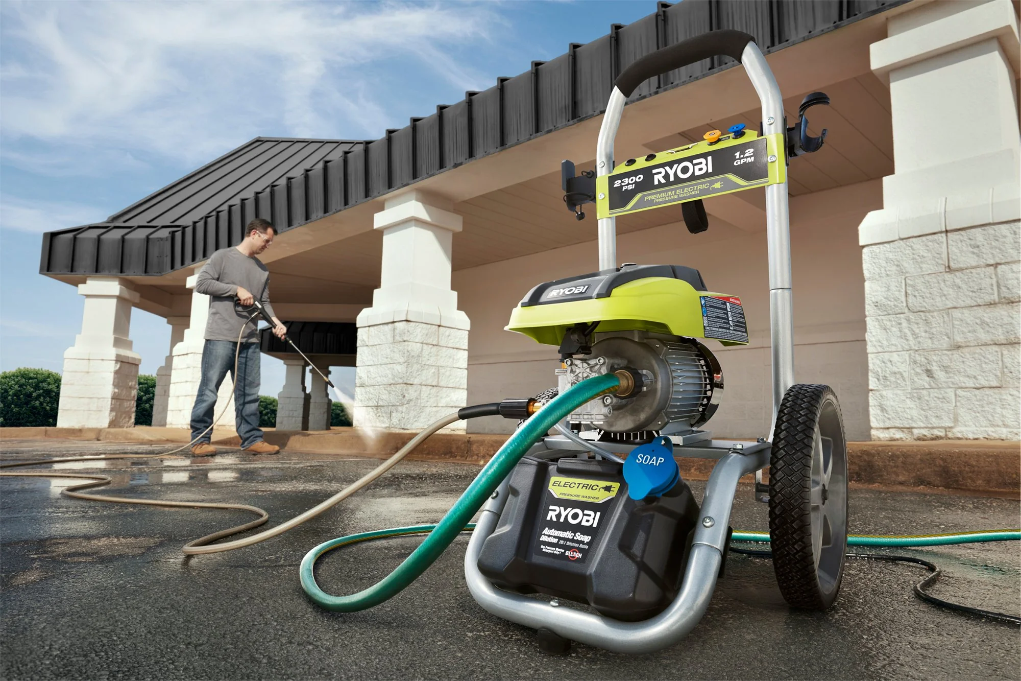 25' Pressure Washer Hose - Image 2