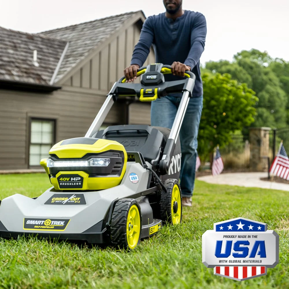 40V HP Brushless 21" CROSS CUT Self-Propelled Mower - Image 3
