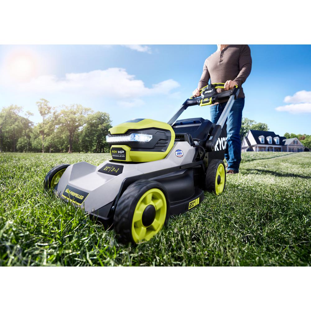 40V HP Brushless 21" Self-Propelled Mower Kit - Image 8