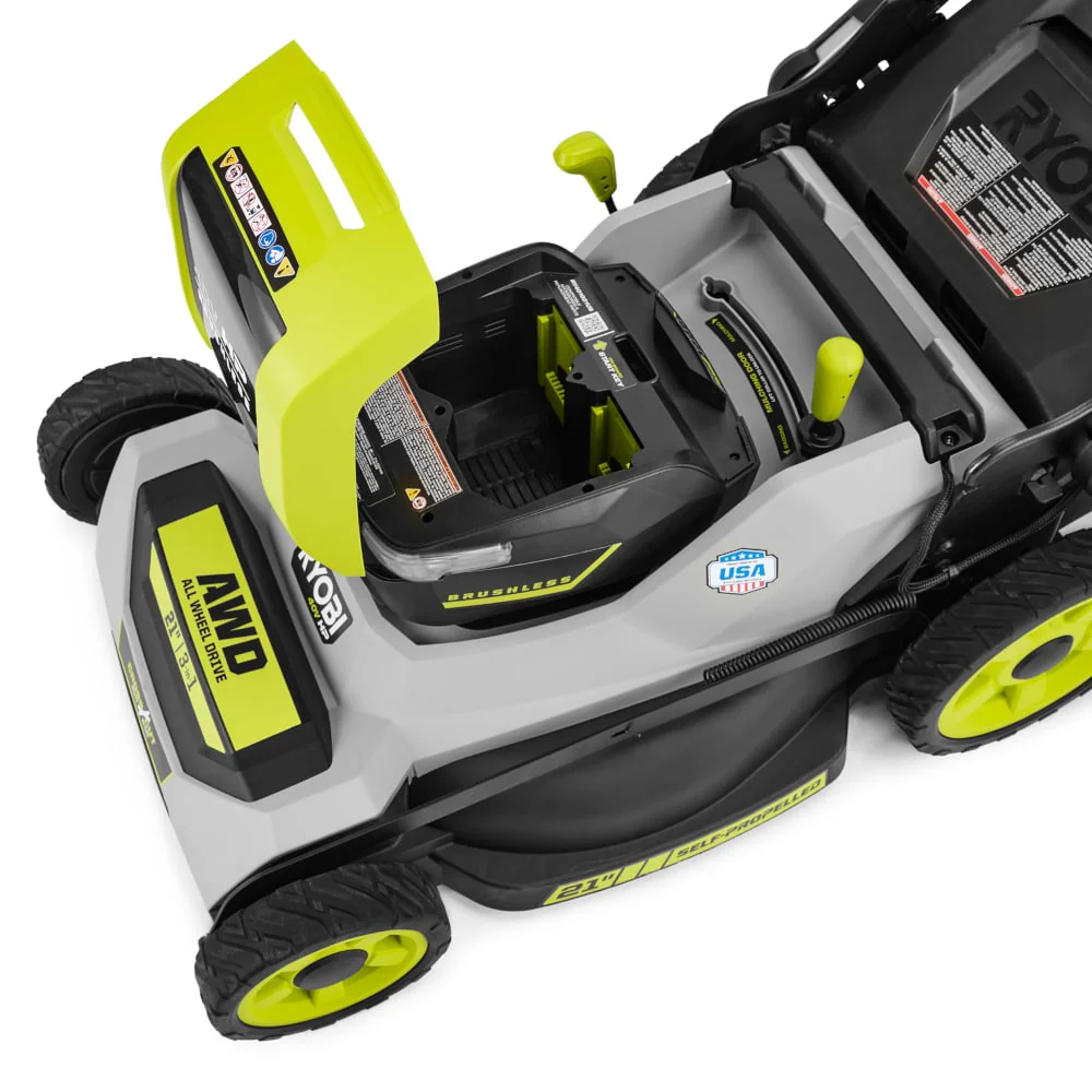 40V HP Brushless 21" Premium All Wheel Drive Lawn Mower Kit - Image 4