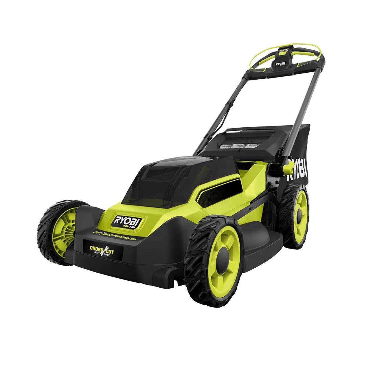40V HP Brushless 20” Cross Cut Multi-Blade Lawn Mower